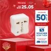 Phích cắm chuyển Điện Quang ĐQ UA2A - Giá 27k, chất lượng cao, màu ngẫu nhiên, tiết kiệm năng lượng 8
