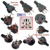 Phích Cắm Chuyển Đổi 2-3 Chấu Sang 3 Chấu Dẹt Cho Trung Quốc Úc New Zealand Giá 60k 3