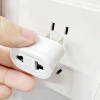 Phích cắm chuyển đổi 2 chấu 220V/15A - Chân dẹp sang chân tròn, giá chỉ 8.300₫ 2