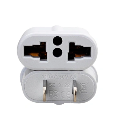Phích cắm chuyển đổi 2 chấu 220V/15A - Chân dẹp sang chân tròn, giá chỉ 8.300₫ 7