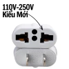 Phích cắm chuyển đổi 2 chấu 220V/15A - Chân dẹp sang chân tròn, giá chỉ 8.300₫ 9