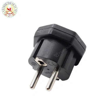 Phích cắm chuyển đổi 3 chân CHÉO chuẩn Úc sang 2 chân TRÒN VN, chịu tải 3.500W 4 Phích cắm chuyển đổi 3 chân CHÉO chuẩn Úc sang 2 chân TRÒN VN, chịu tải 3.500W 4