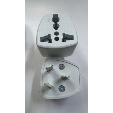 Phích Cắm Chuyển Đổi 3 Chân Chéo Sang 3 Chân - Độ Bền Cao, Lắp Nhanh, Giá 40.000₫