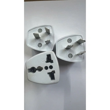 Phích Cắm Chuyển Đổi 3 Chân Chéo Sang 3 Chân - Độ Bền Cao, Lắp Nhanh, Giá 40.000₫ 3