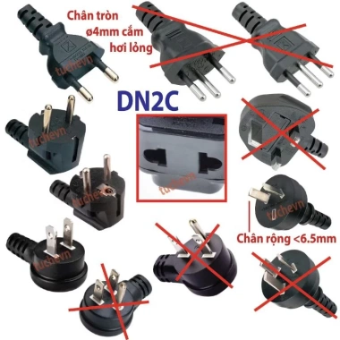 Phích cắm chuyển đổi 3 chân Mỹ chuẩn B, 2 thiết bị, 10A 250V 2.500W - Giá ưu đãi 56.999 VND 4