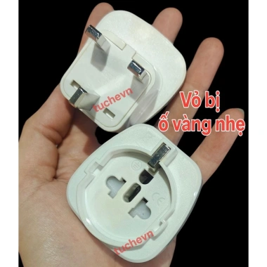 Phích cắm chuyển đổi 3 chân vuông chuẩn G Schuko 13A 250V 3.250W - Anh, HK, Singapore - 48.000₫ 7