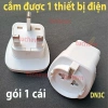 Phích cắm chuyển đổi 3 chân vuông chuẩn G Schuko 13A 250V 3.250W - Anh, HK, Singapore - 48.000₫ 8