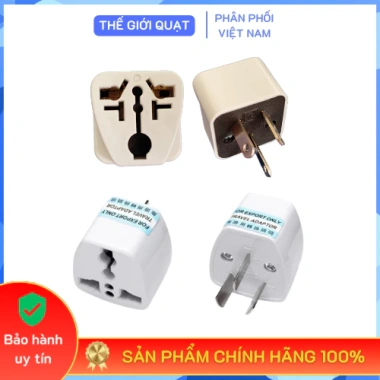 Phích cắm chuyển đổi 3 chấu xéo kiểu I hỏa tốc - Dùng cho Úc, Trung Quốc, Argentina, Giá chỉ 18.800 VND