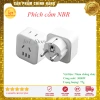 Phích Cắm Chuyển Đổi 3/2 Chân Chéo hoặc 2 Chân Thẳng Dẹt sang 2 Chân Tròn VN, NBR - 75.000đ