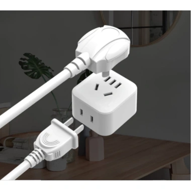 Phích Cắm Chuyển Đổi 3/2 Chân Chéo hoặc 2 Chân Thẳng Dẹt sang 2 Chân Tròn VN, NBR - 75.000đ 3