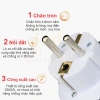 Phích Cắm Chuyển Đổi Chân Tròn EU - Đầu Chuyển Du Lịch Đa Năng An Toàn cho Laptop, Bộ Sạc, Thiết Bị Quốc Tế - Giá Chỉ 26.000 VND 3