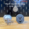 Phích cắm chuyển đổi đa năng EU lõi đồng cao cấp - Giá ưu đãi 19.900 VNĐ, giảm 21% 4