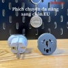 Phích cắm chuyển đổi đa năng EU lõi đồng cao cấp - Giá ưu đãi 19.900 VNĐ, giảm 21% 7