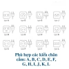 Phích cắm chuyển đổi đa năng sang chân EU - Giá 50.000₫, an toàn, tiết kiệm 6