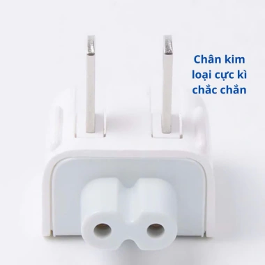 Phích cắm chuyển đổi đầu sạc nhanh cho máy tính, tablet Apple - chân tròn, chân dẹt, chỉ 25.000đ 10