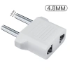 Phích Cắm Chuyển Đổi Đầu US Sang EU KR 4.8/4.0mm - Siêu Bền, Giá Ưu Đãi 17.082 VND 8