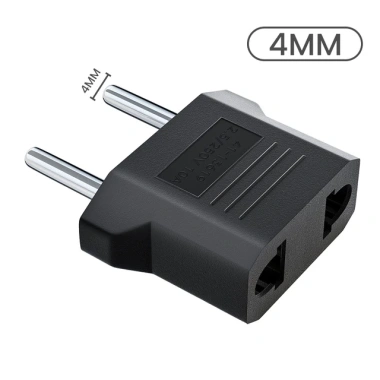 Phích Cắm Chuyển Đổi Đầu US Sang EU KR 4.8/4.0mm - Siêu Bền, Giá Ưu Đãi 17.082 VND 9