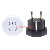 Phích cắm chuyển đổi du lịch Châu Âu Nhật Trung Quốc 16A chân dẹt - Giá 66.000₫ 4
