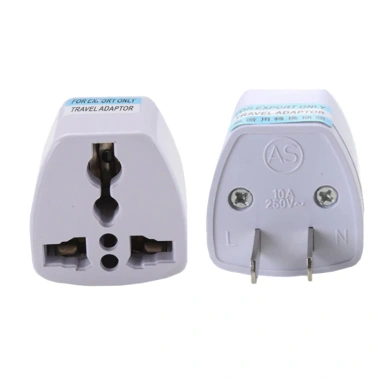 Phích cắm chuyển đổi du lịch HỎA TỐC Tiến Thành 2 chân tròn + 2 chân dẹp - Chính hãng 16.000₫