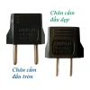 Phích cắm chuyển đổi PA1 tròn sang dẹp - Màu Trắng Đen, Giá ưu đãi 22.000đ 5