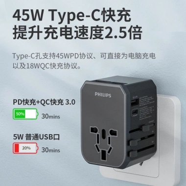 Phích Cắm Chuyển Đổi Philips Chuẩn Châu Âu Tiện Dụng Khi Du Lịch Giá 352.000 VND 2 Phích Cắm Chuyển Đổi Philips Chuẩn Châu Âu Tiện Dụng Khi Du Lịch Giá 352.000 VND 2
