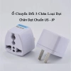 Phích Cắm Chuyển Đổi Taky 3 chân sang 2 chân dẹt US‑JP Đài 8.601 Tiện lợi, giá 18.621₫