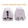 Phích Cắm Chuyển Đổi Taky 3 chân sang 2 chân dẹt US‑JP Đài 8.601 Tiện lợi, giá 18.621₫ 4