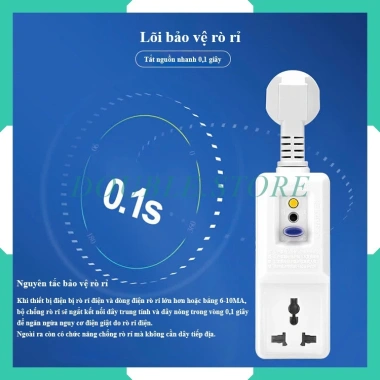 Phích Cắm Chuyển Đổi Thông Minh 16A/4.000W Chống Giật - Hỏa Tốc Giảm Giá 55.900₫ 4