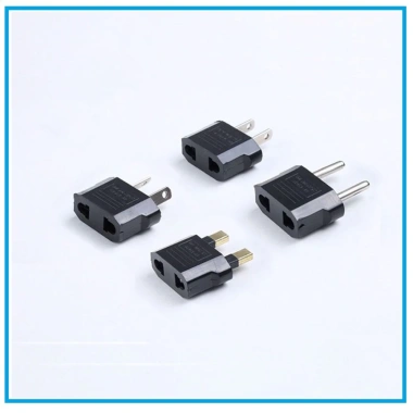 Phích cắm chuyển đổi tròn ra det, det ra tròn - Tiện lợi du lịch, giá 11.000₫