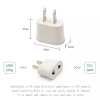 Phích cắm chuyển đổi US sang EU – Đầu cắm Mỹ sang Châu Âu, giá chỉ 11.000₫ 2