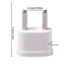Phích cắm chuyển đổi US sang EU – Đầu cắm Mỹ sang Châu Âu, giá chỉ 11.000₫ 4