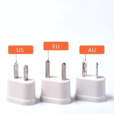 Phích cắm chuyển đổi US sang EU – Đầu cắm Mỹ sang Châu Âu, giá chỉ 11.000₫ 9