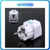 Phích cắm chuyển đổi US sang EU/Đức/Indonesia Type E/F - Du lịch giá ưu đãi 22k