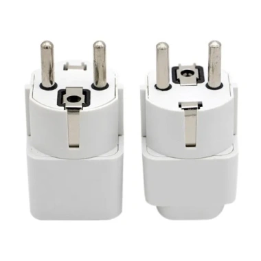 Phích cắm chuyển đổi US sang EU/Đức/Indonesia Type E/F - Du lịch giá ưu đãi 22k