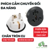 Phích Cắm Đa Năng EU Chân Tròn Lõi Đồng – Chịu Tải Cao, Không Han Gỉ KSS
