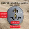 Phích Cắm Đa Năng EU Chân Tròn Lõi Đồng – Chịu Tải Cao, Không Han Gỉ KSS 3