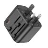 Phích cắm đa năng Hoco AC15 Walker - Sạc nhanh PD20W, 2 USB + Type‑C, giảm 21% 3