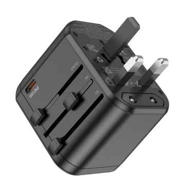 Phích cắm đa năng Hoco AC15 Walker - Sạc nhanh PD20W, 2 USB + Type‑C, giảm 21% 3