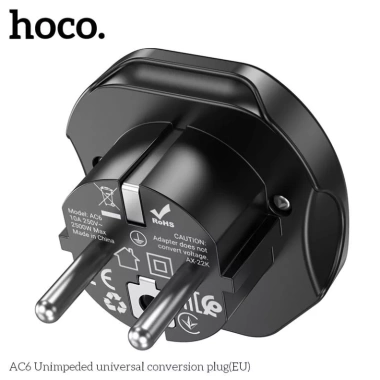 Phích cắm đa năng Hoco AC15 Walker - Sạc nhanh PD20W, 2 USB + Type‑C, giảm 21% 8