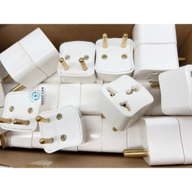 Phích cắm đầu nối điện chuyển đổi 3 chân sang 2 chân P7 - Sopoka chính hãng, giá chỉ 9.000đ 4