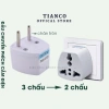 Phích cắm điện chuyển đổi 3 chấu sang 2 chấu đa năng 220V - Giá 8.000đ 8