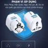 Phích Cắm Điện Chuyển Đổi 3 Chấu Sang 2 Chấu Phích Tròn 10.421 - Giá 18.000đ 2