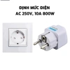 Phích Cắm Điện Chuyển Đổi 3 Chấu Sang 2 Chấu Phích Tròn 10.421 - Giá 18.000đ 3