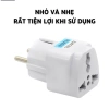 Phích Cắm Điện Chuyển Đổi 3 Chấu Sang 2 Chấu Phích Tròn 10.421 - Giá 18.000đ 4