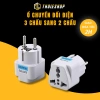 Phích Cắm Điện Chuyển Đổi 3 Chấu Sang 2 Chấu Phích Tròn 10.421 - Giá 18.000đ 6