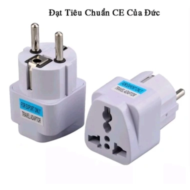 Phích cắm điện chuyển đổi 3 sang 2 chân an toàn - Giá chỉ 10.000 VND, tiết kiệm và an toàn