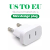 Phích cắm điện chuyển đổi chân tròn sang chân dẹp cho củ sạc IP, nhựa đúc dày đẹp, giá 43.000đ 10