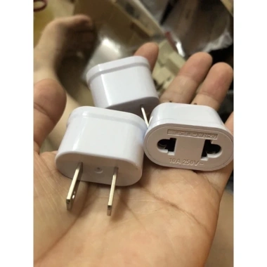 Phích cắm điện chuyển đổi chăn tròn sang chân dẹt cao cấp Nhật Canada - Giá chỉ 15.000đ 5 Phích cắm điện chuyển đổi chăn tròn sang chân dẹt cao cấp Nhật Canada - Giá chỉ 15.000đ 5