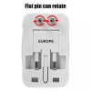 Phích cắm điện đa năng 4 đầu chuyển US UK AU sang chuẩn Việt Nam - 39.000₫ 7