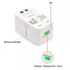 Phích cắm điện đa năng 4 đầu chuyển US UK AU sang chuẩn Việt Nam - 39.000₫ 8